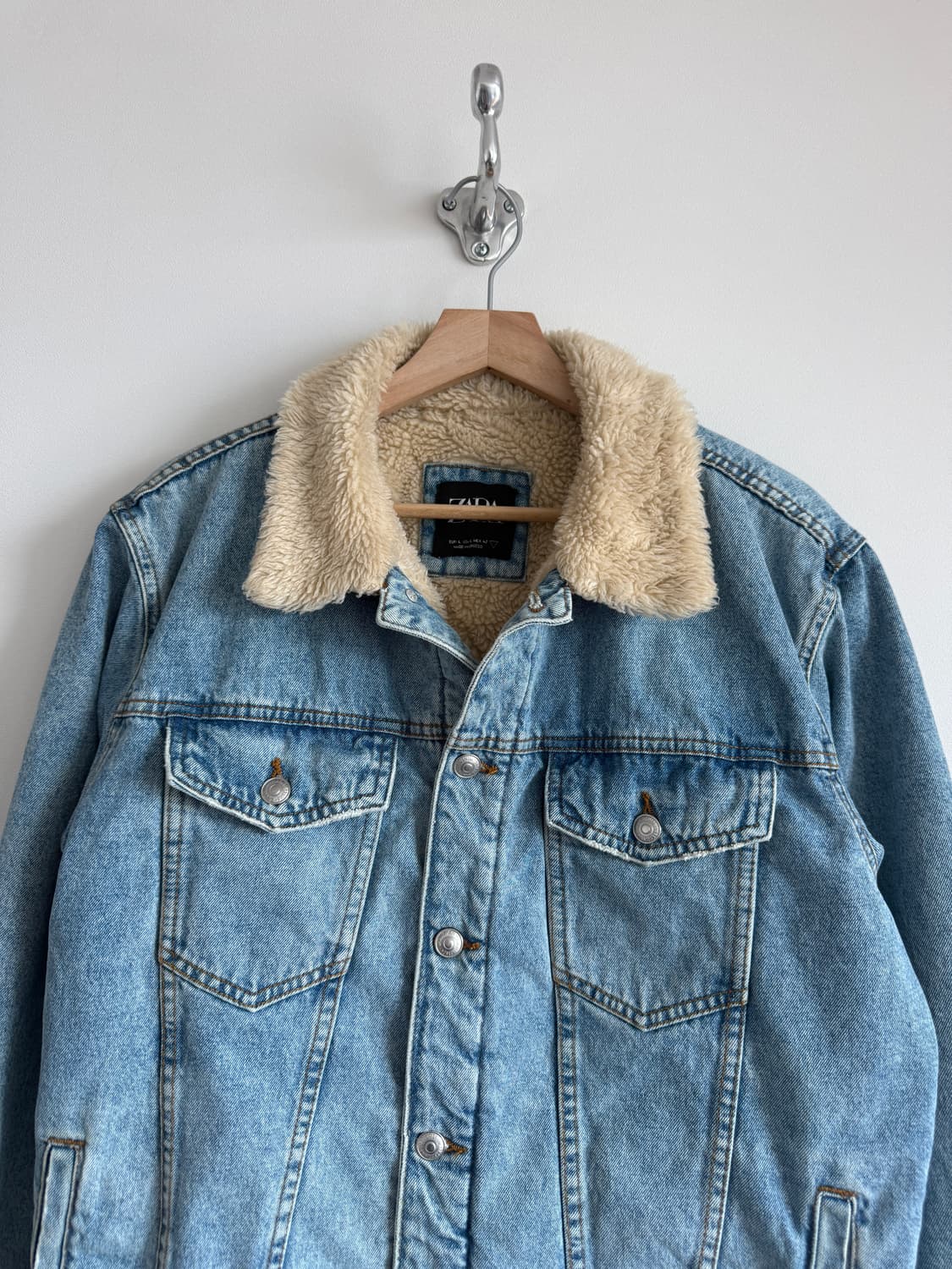 자라(ZARA) 쉐르파 데님 자켓 상품이미지2