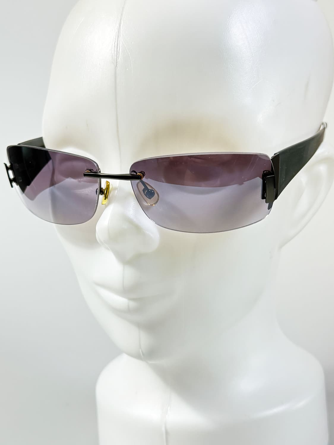 90s DOMON 무테 스퀘어 쉴드 빈티지 선글라스 상품이미지8