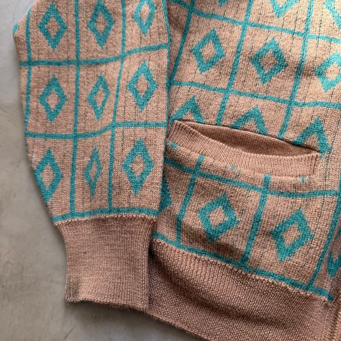 PENTHOUSE 울 아가일 가디건 상품이미지2