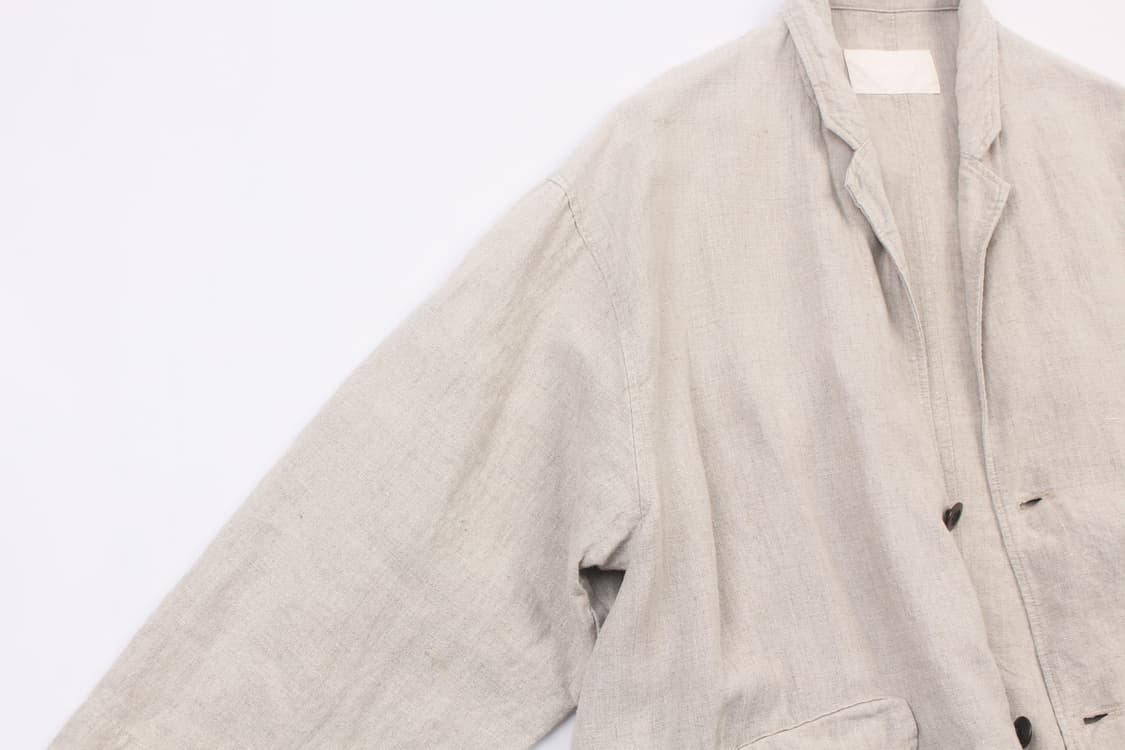 NEST ROBE Linen Natural Jacket (Made In  상품이미지4