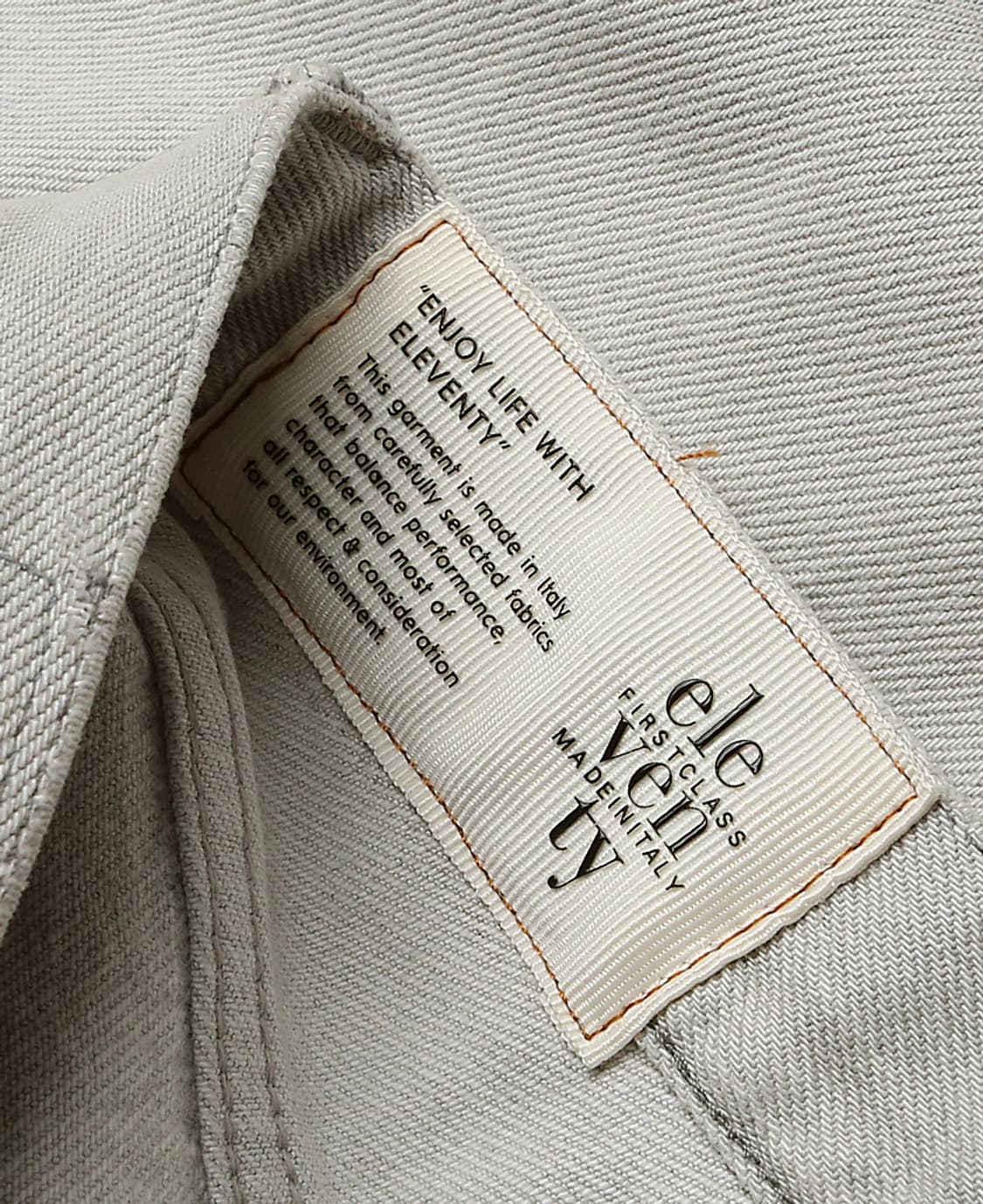 일레븐티 [Eleventy] 라이트 그레이 빈티지 테이퍼드 데님 팬츠 상품이미지10