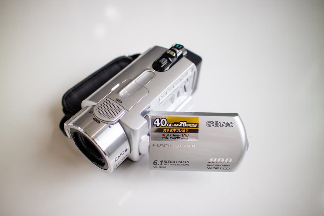Sony DCR-SR300 / 빈티지 디지털 캠코더 상품이미지1