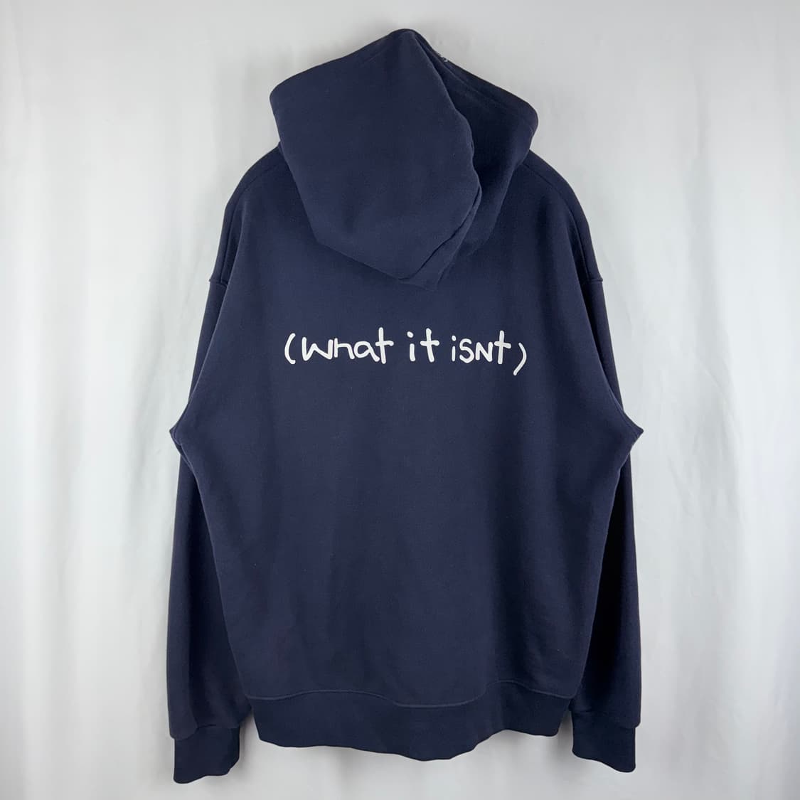 (M) 와릿이즌 릴리와펜 후드집업 네이비 상품이미지5