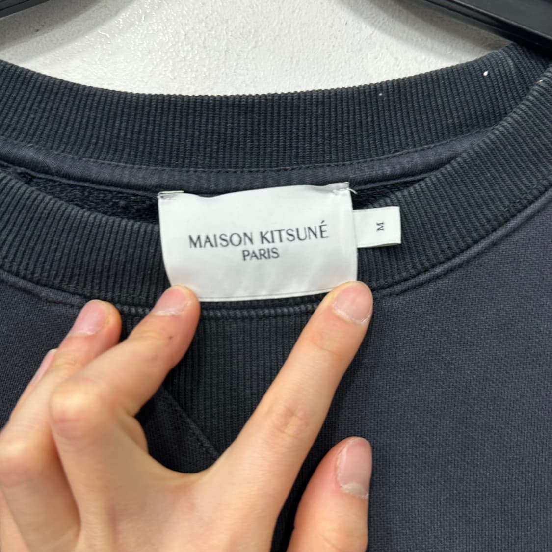 메종키츠네 맨투맨 상품이미지4