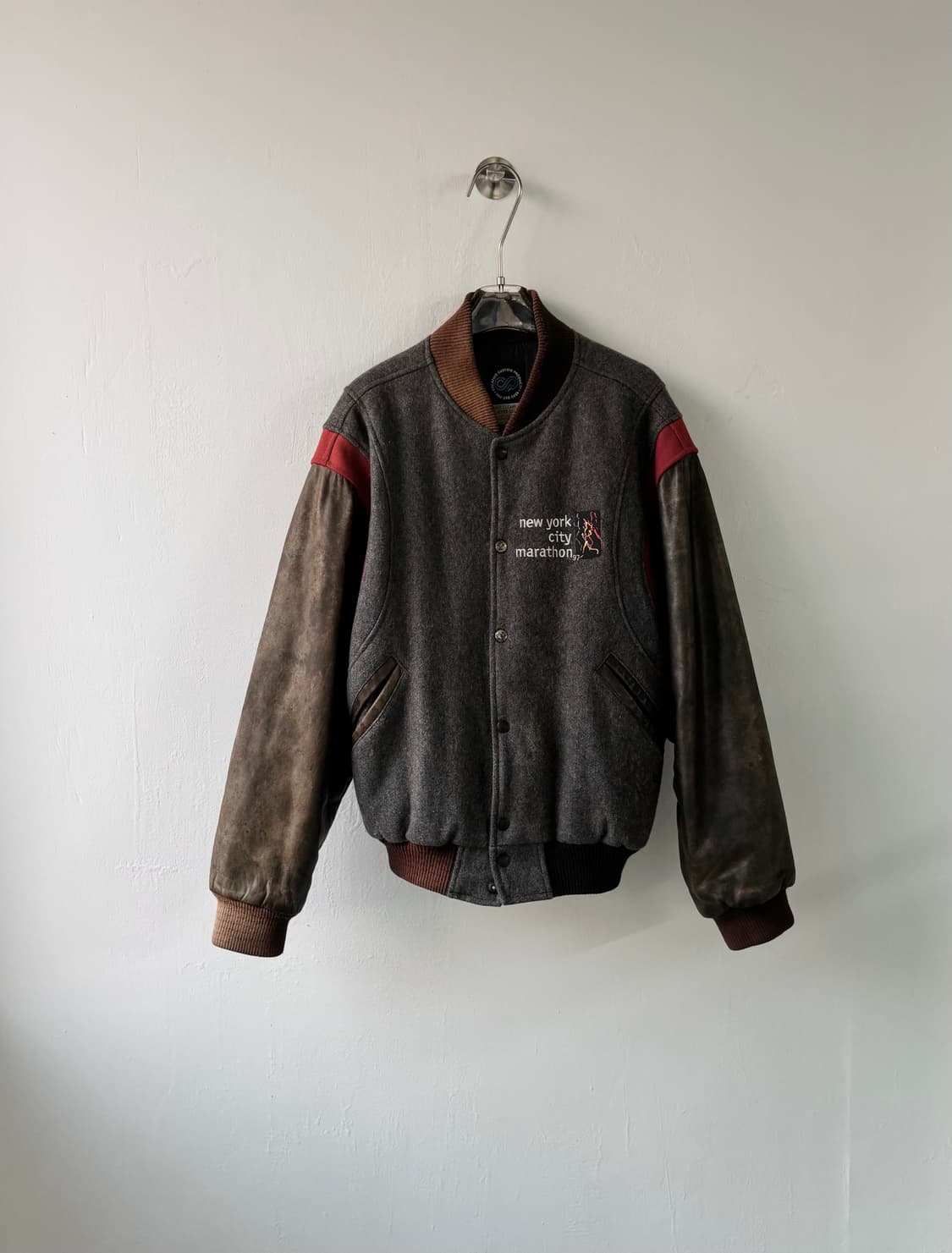 1997년 뉴욕 시티 마라톤 바시티 재킷 상품이미지1