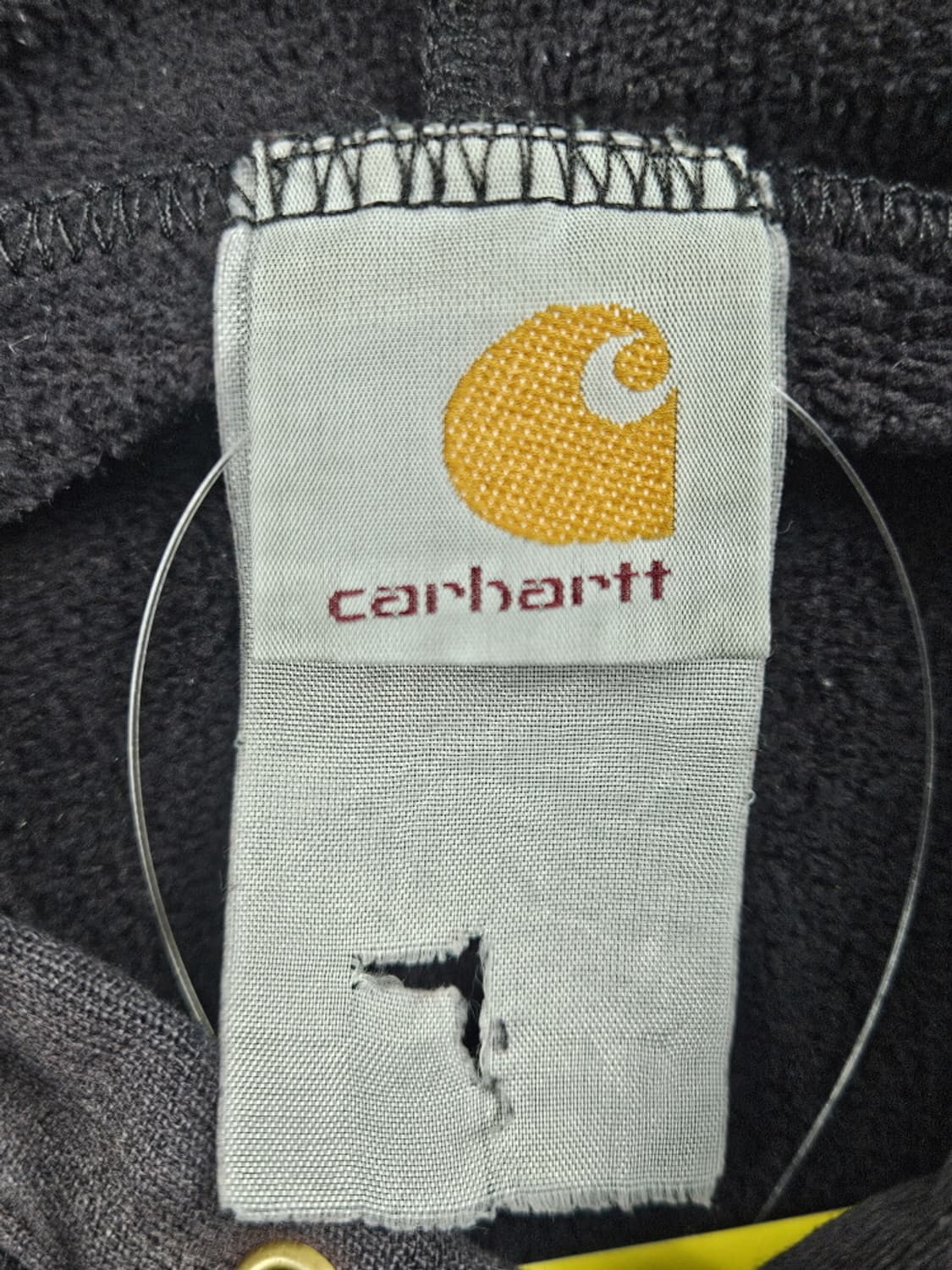 칼하트 다잉 워시드 커스텀 스웻 후드 티셔츠 (상세설명참조)/ 10136 상품이미지9