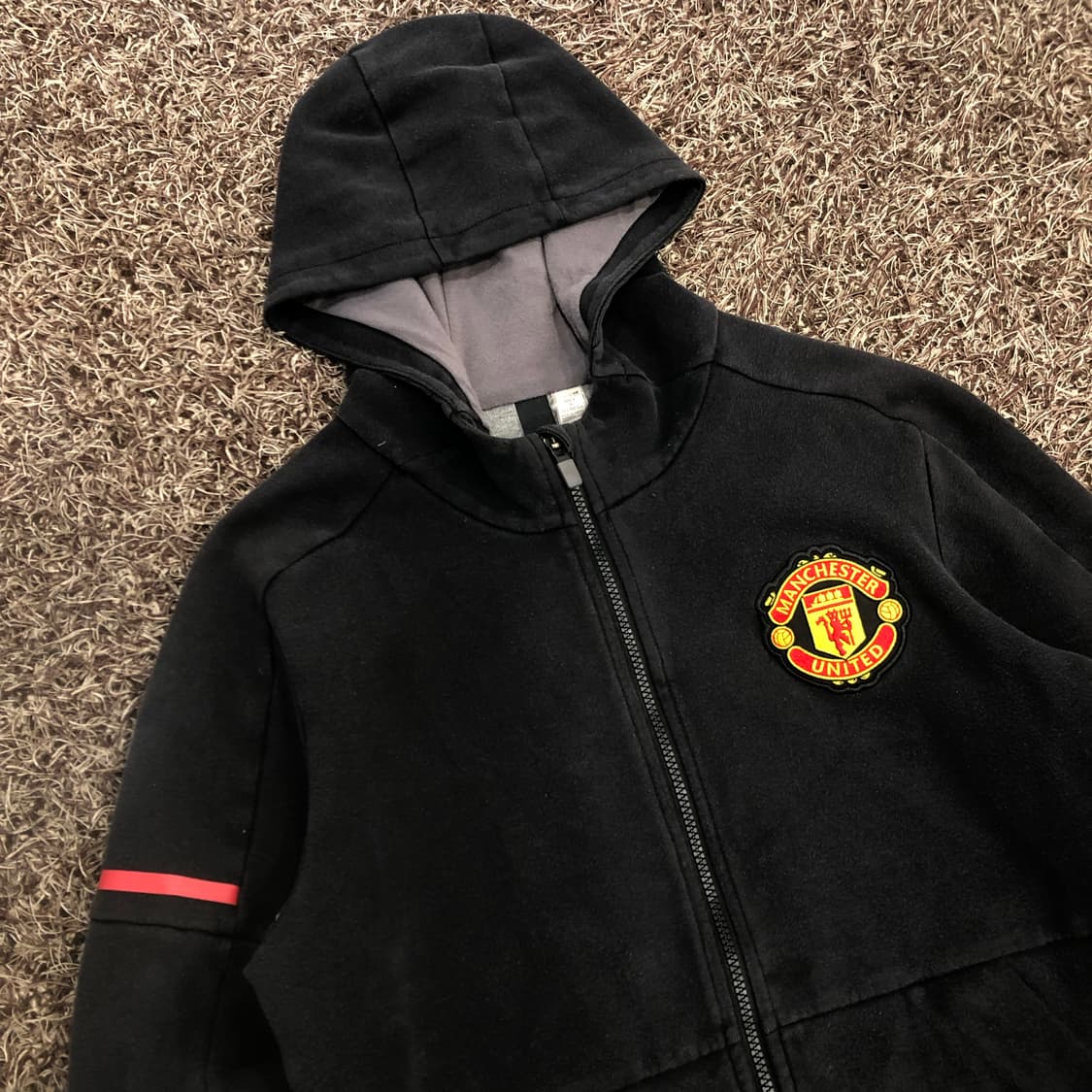 아디다스 맨체스터유나이티드 맨유 후드집업 상품이미지2