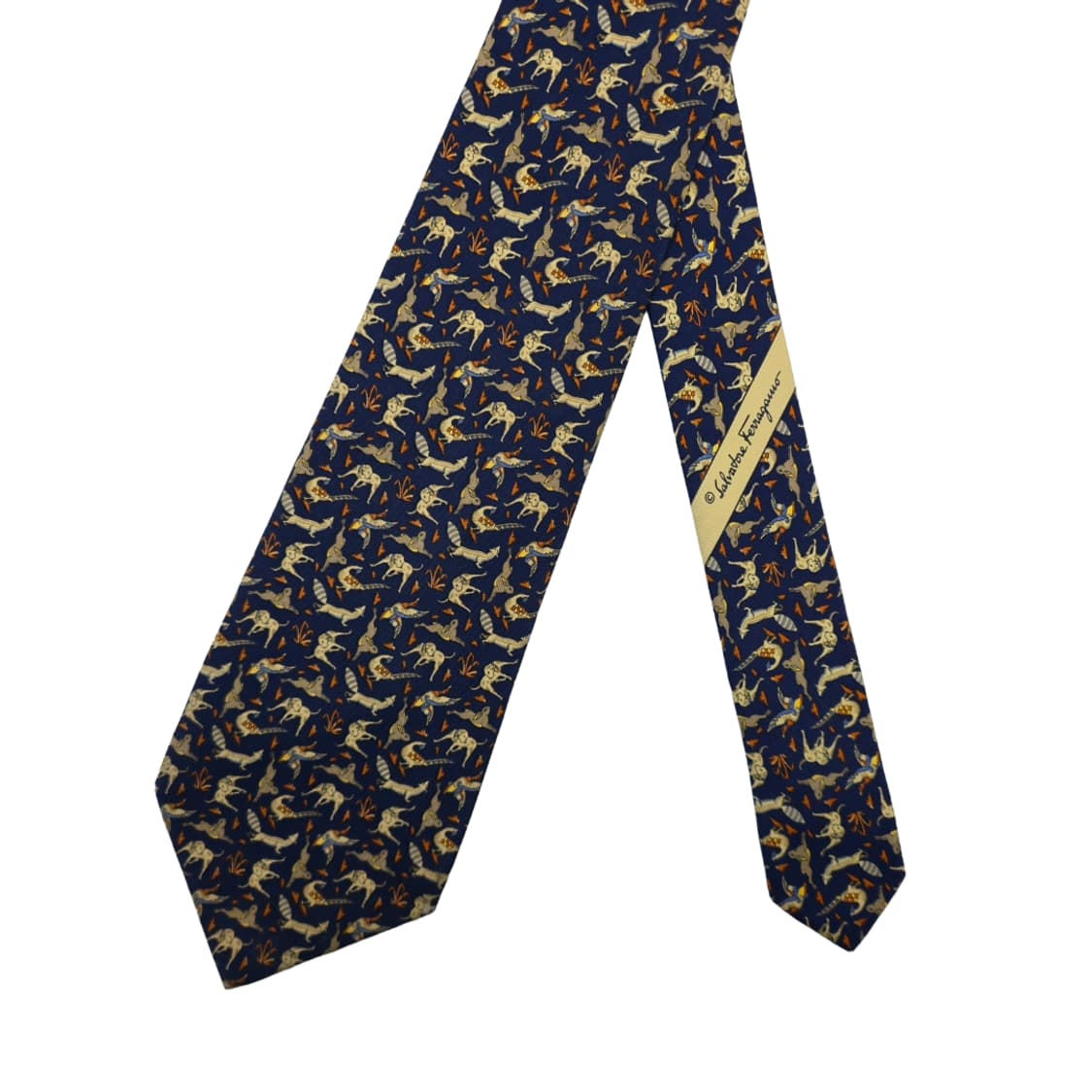 페라가모 실크 넥타이 [BCF10811_1092-03] 상품이미지1