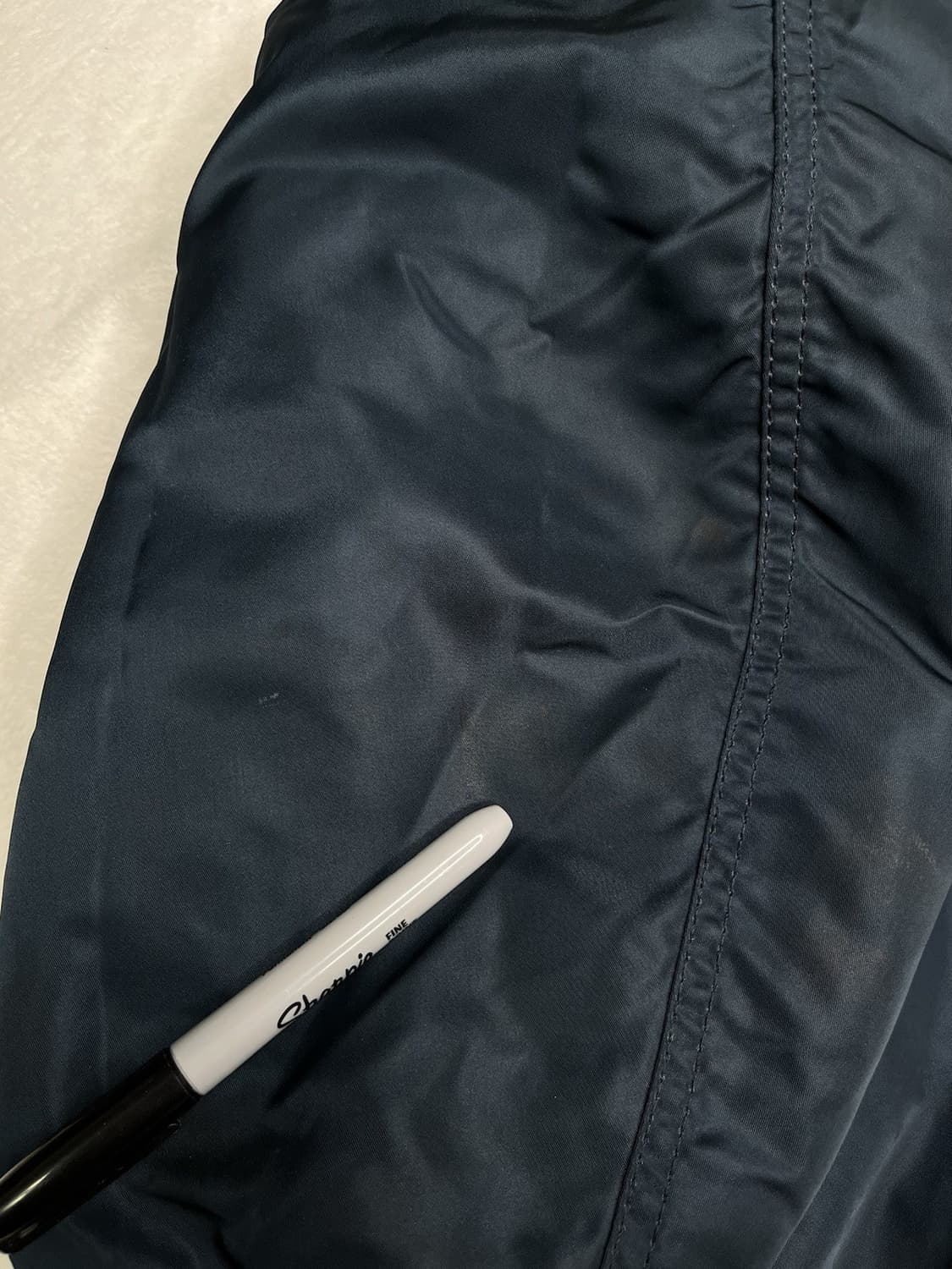 90s 미공군 납품용 알파인더스트리 MA-1 플라이트자켓 네이비 상품이미지9