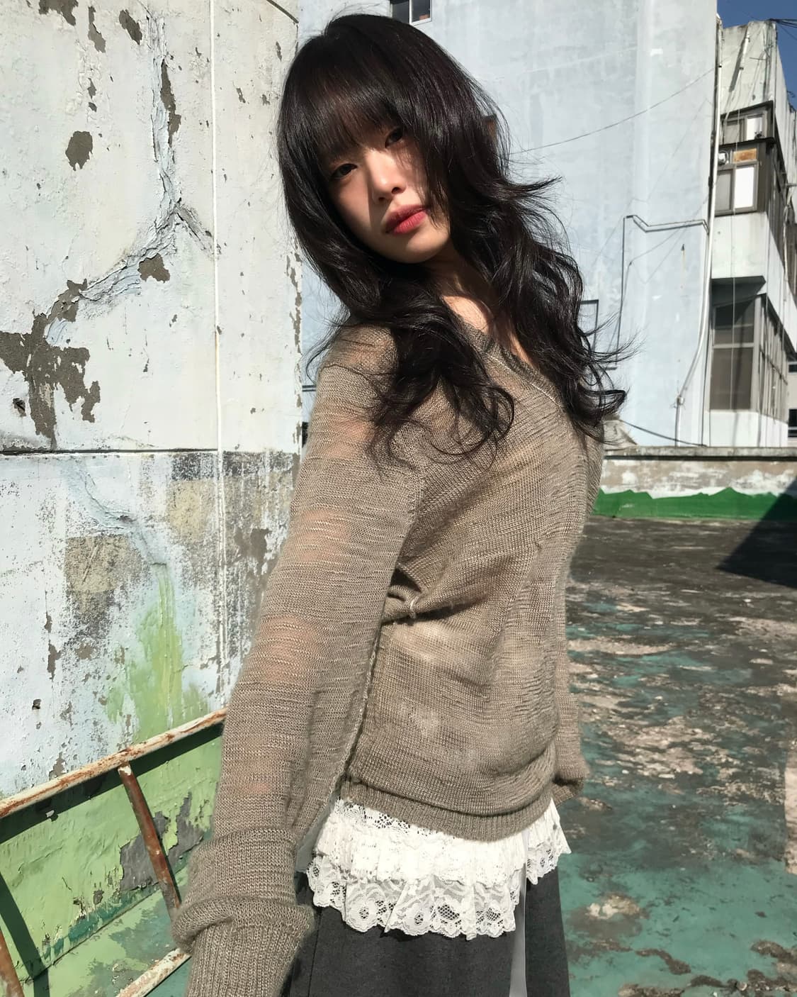 Takeo Kikuchi 스티치 디테일 니트 상품이미지3