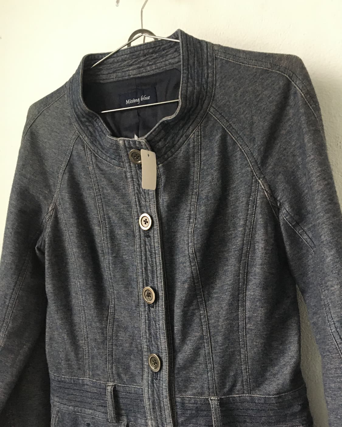 Belted high neck jacket 상품이미지4