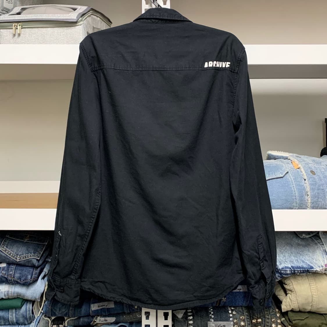 [M] 에비수 프린팅  셔츠 상품이미지3