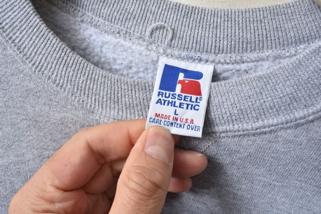90S 러셀 USA 맨투맨 스웻셔츠 L M0123 상품이미지5