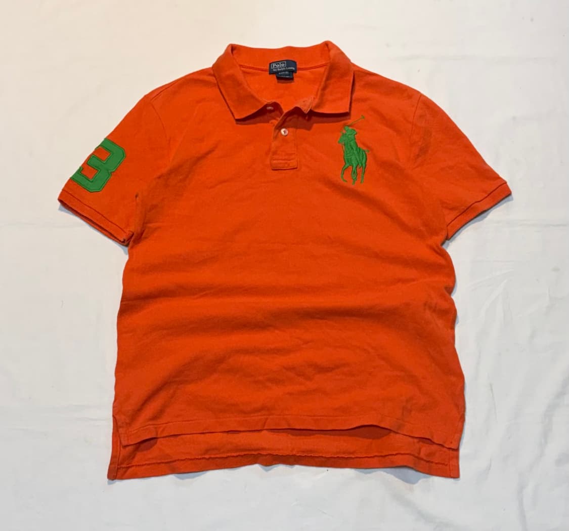 폴로 랄프로렌 빅포니 치프키프 카라티 오렌지 상품이미지1