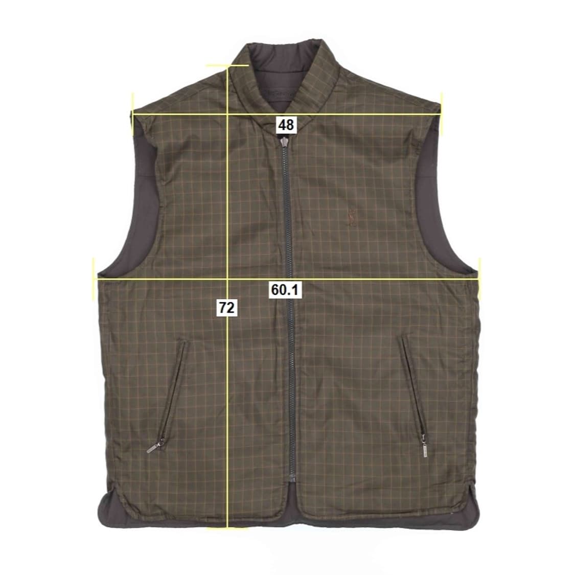 [100] 입생로랑 빈티지 양면 경량 덕다운 패딩 조끼 베스트 3820 상품이미지9