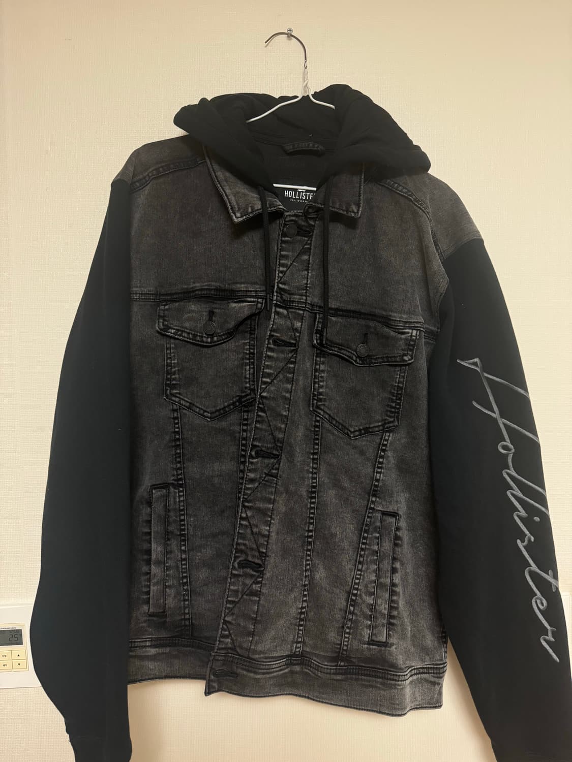 홀리스터 흑청 자켓 xxl 상품이미지1