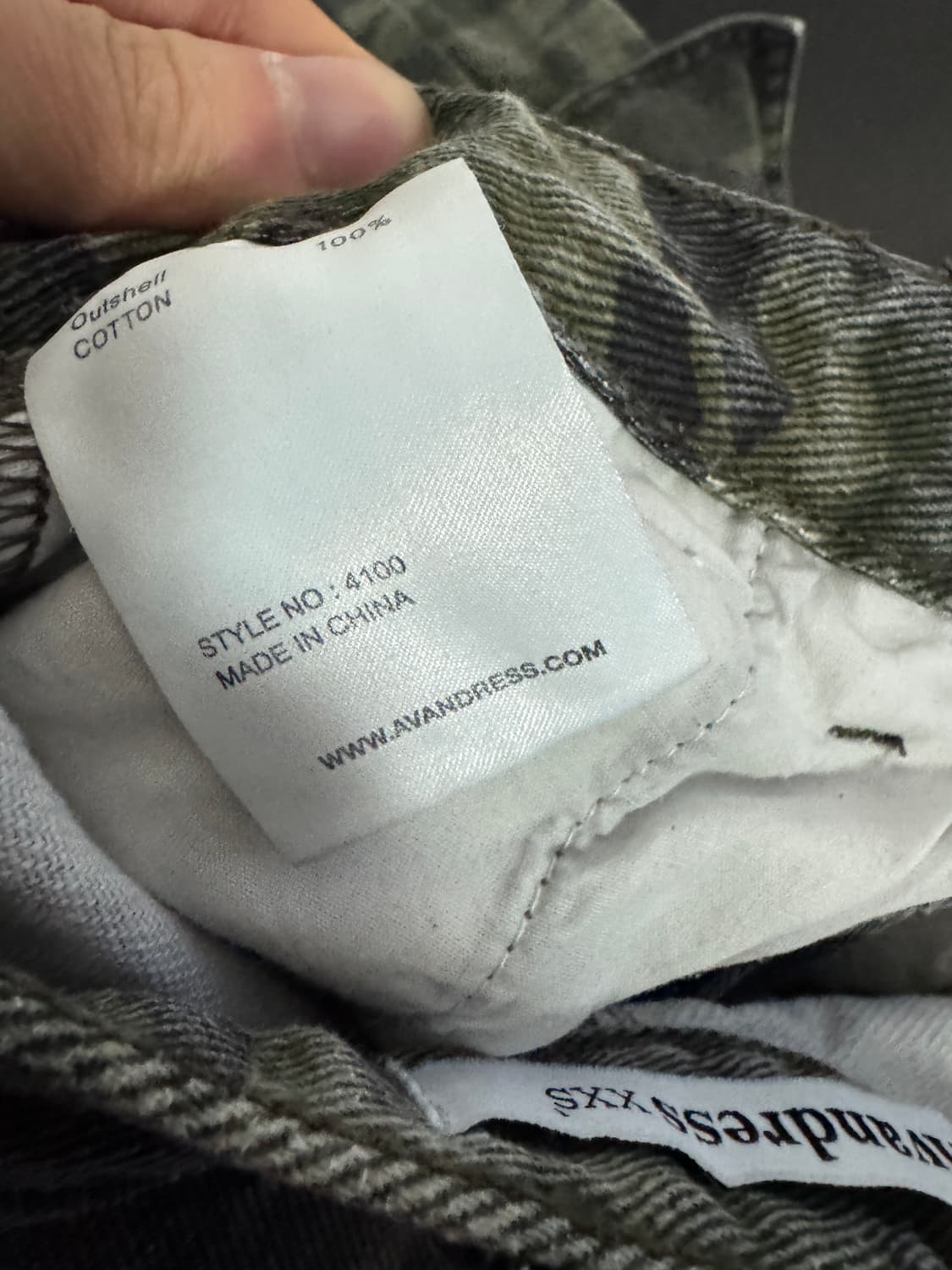 희귀!! 여성 어반드레스 코튼 카고 와이드 카모 데님 팬츠 xs 상품이미지5