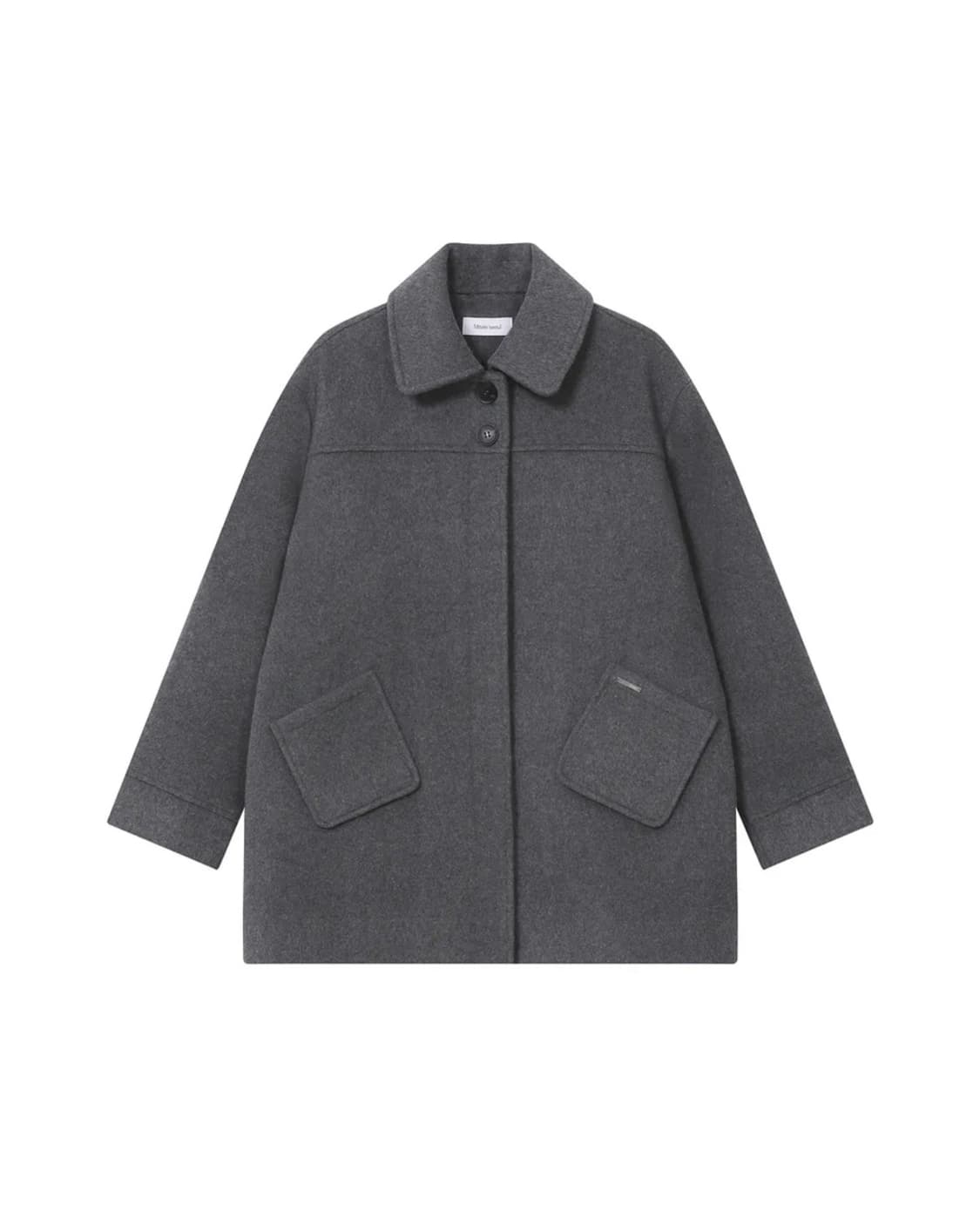 미세키서울 하프코트 그레이 상품이미지2