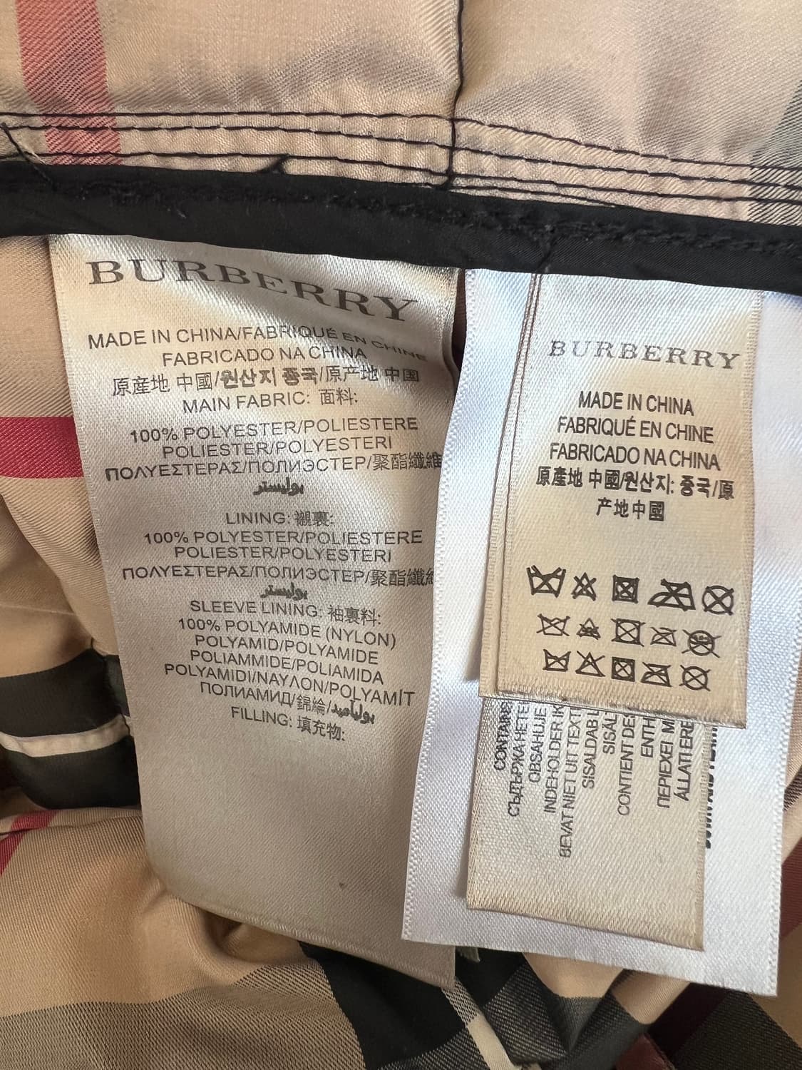 버버리 여성 블랙 트렌치패딩점퍼 다운패딩점퍼 상품이미지9