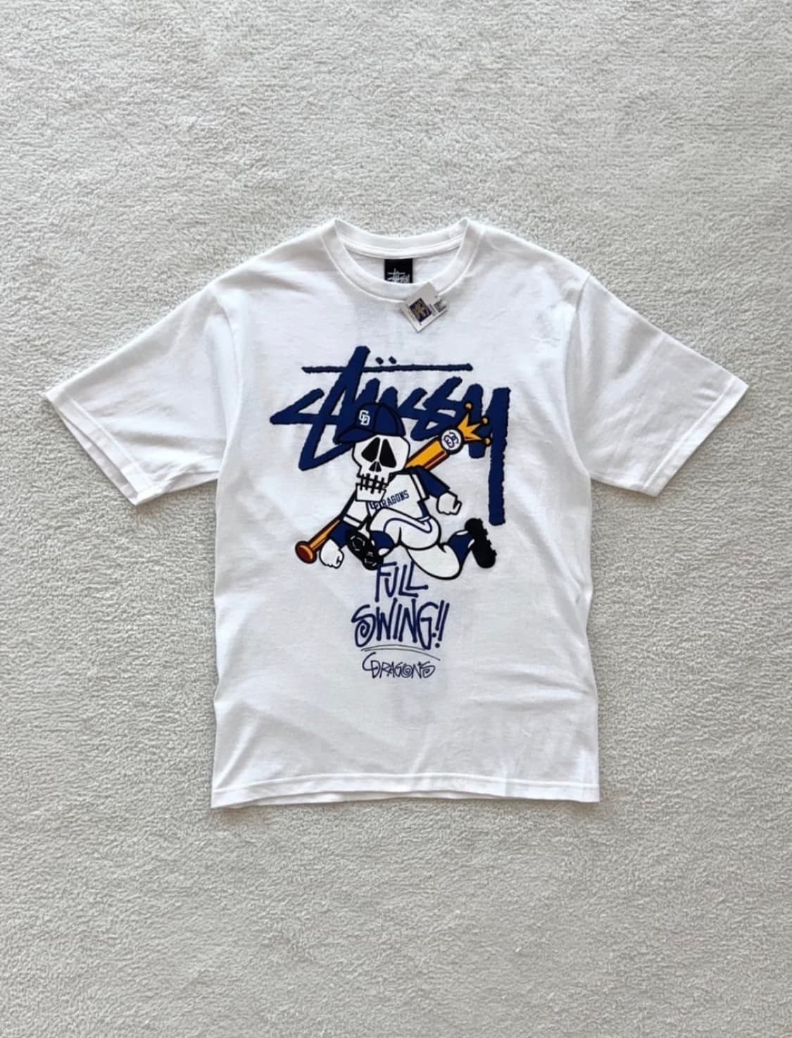 스투시x주니치 드래곤즈 티셔츠 s 상품이미지1