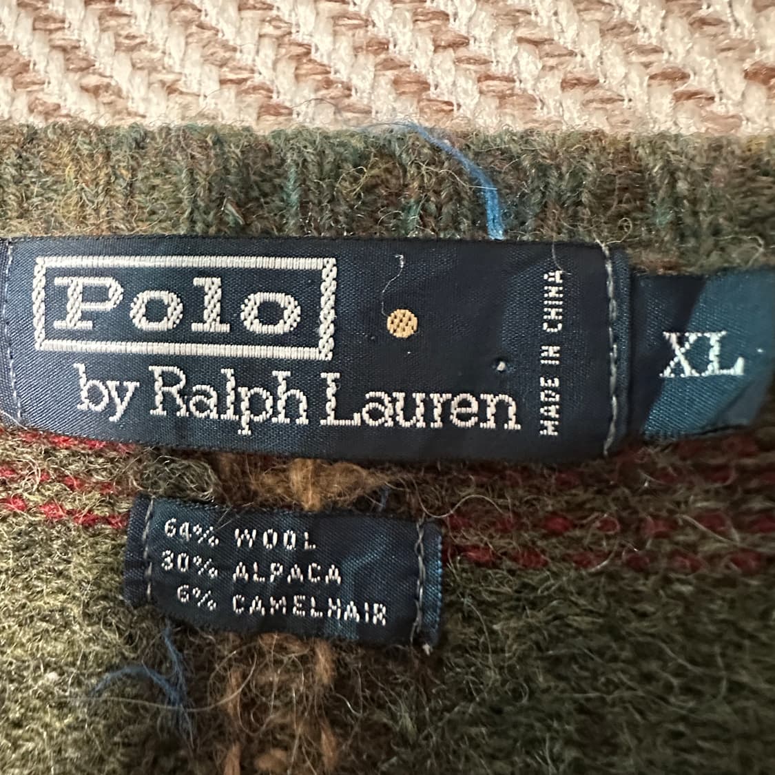 POLO RALPH LAUREN alpaca knit sweater 상품이미지3