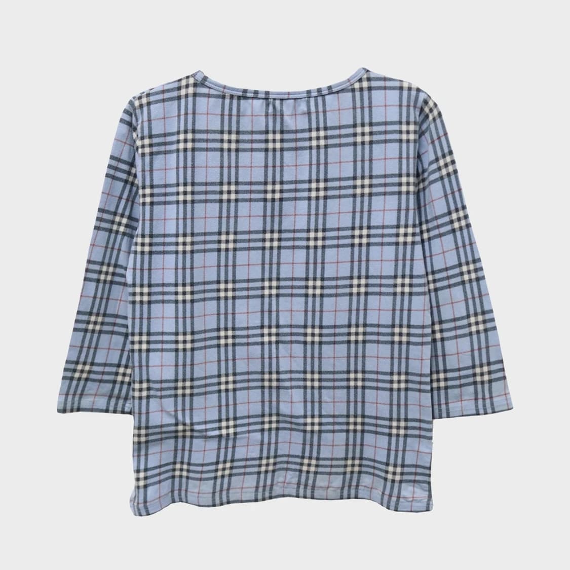 버버리 런던 체크 패턴 긴팔 티셔츠 63246 상품이미지2