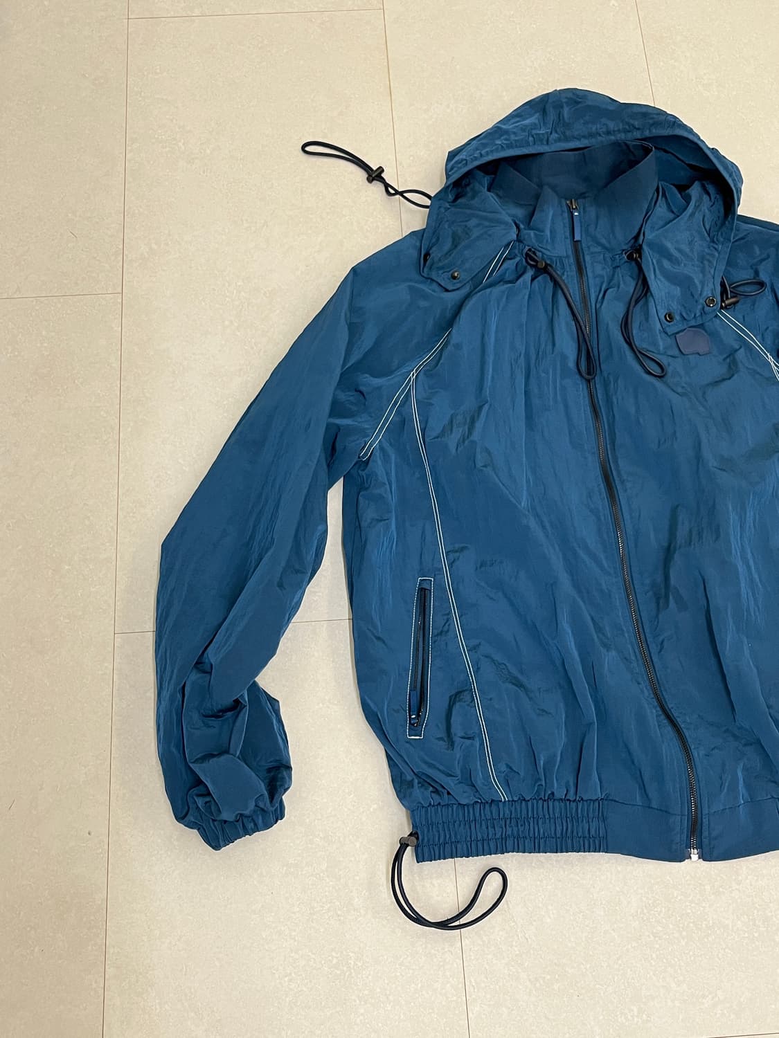 Adererror 스컬프처 로고 트랙 자켓 다크블루 A1 상품이미지5