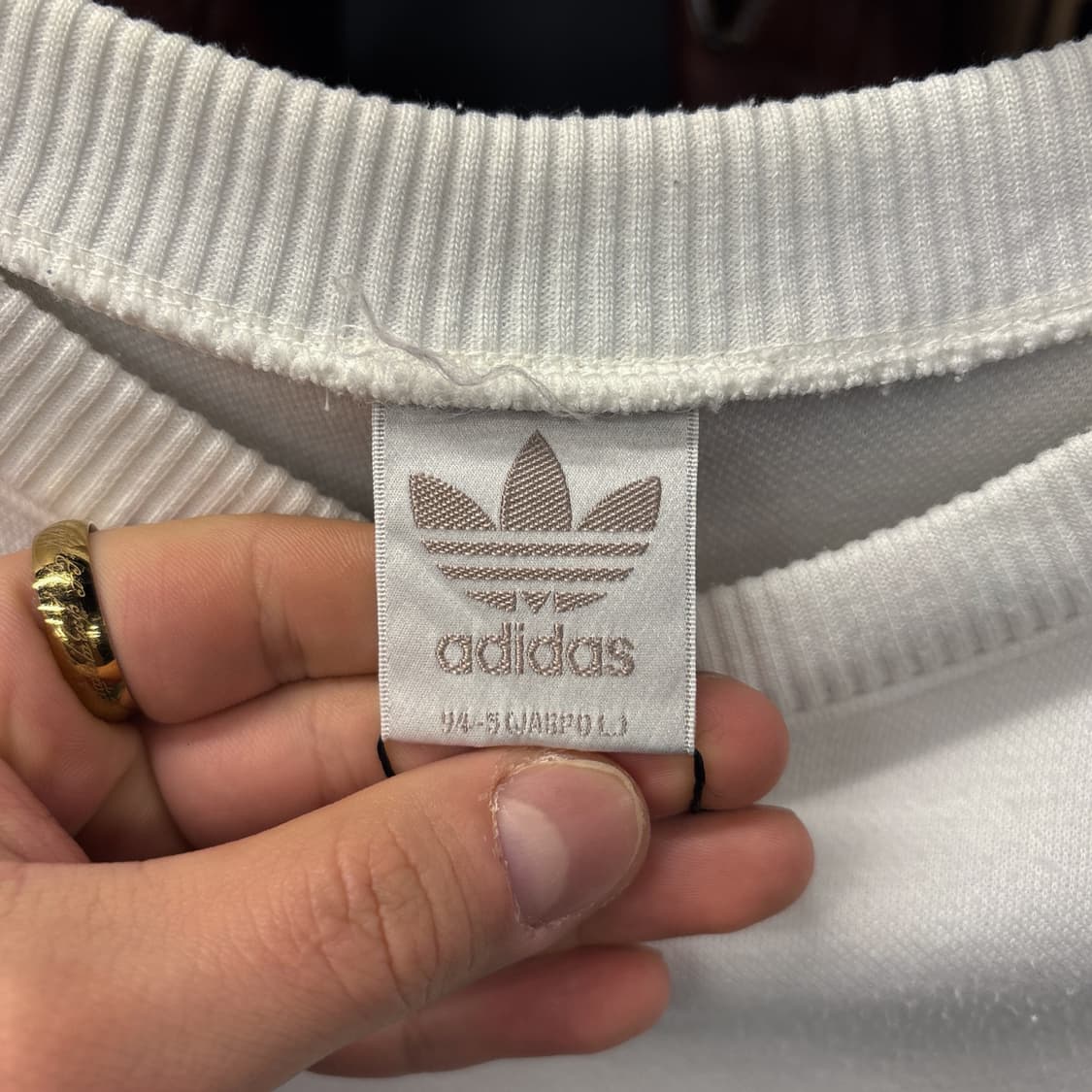 90s 아디다스 USA 복싱클럽 패치워크 맨투맨 스웻셔츠 N891 상품이미지8