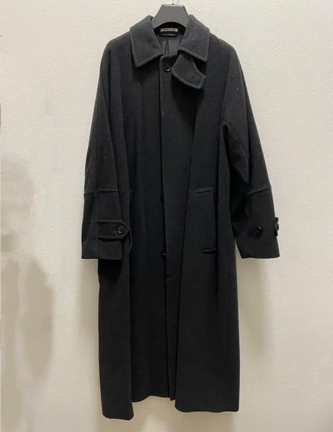 20aw 오라리 모저코트 차콜 0사이즈 상품이미지1