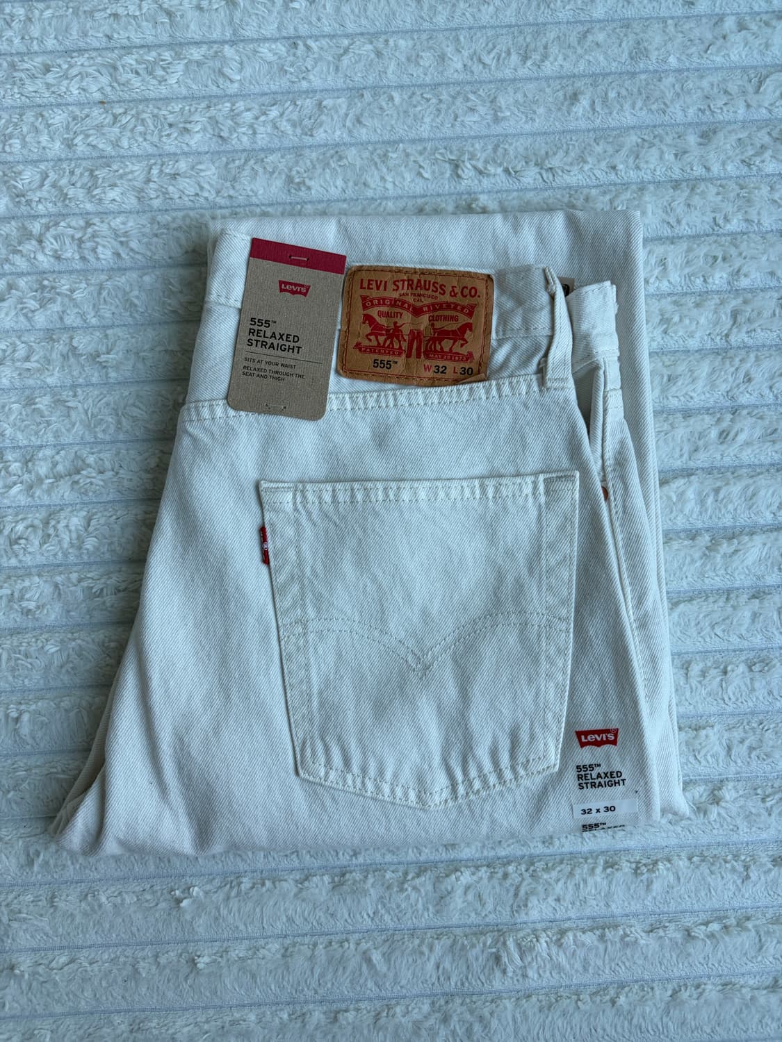 리바이스 555 에크루 새상품 상품이미지1