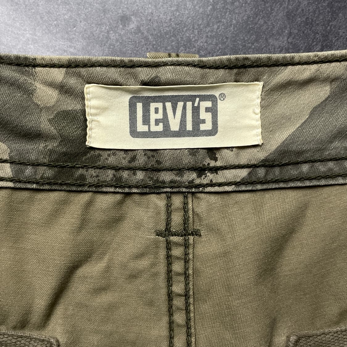 LEVI'S 리바이스 빈티지 카키 카고 하프 팬츠 A01149 상품이미지9