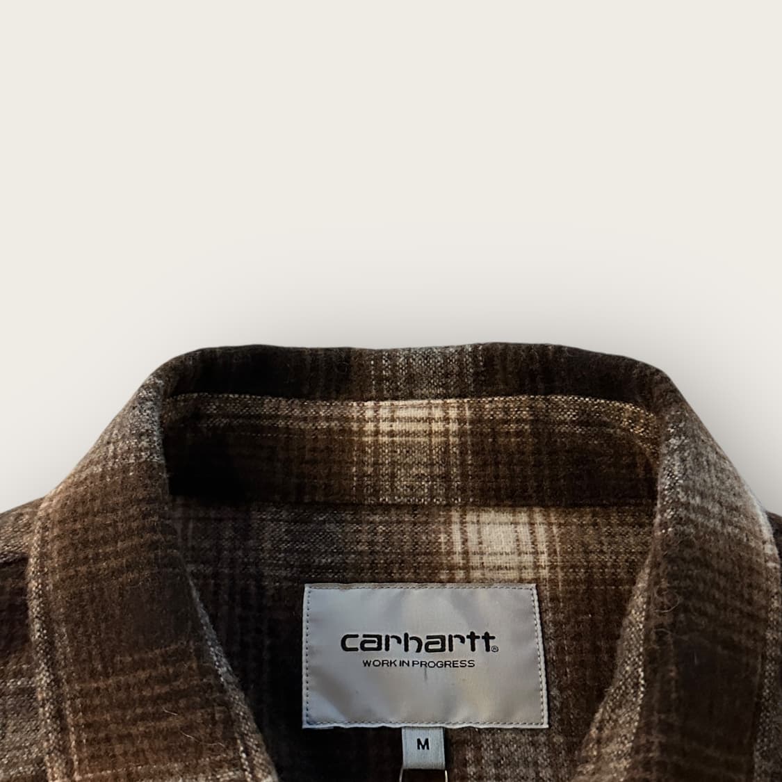 칼하트 플란넬 체크 울 셔츠 상품이미지5
