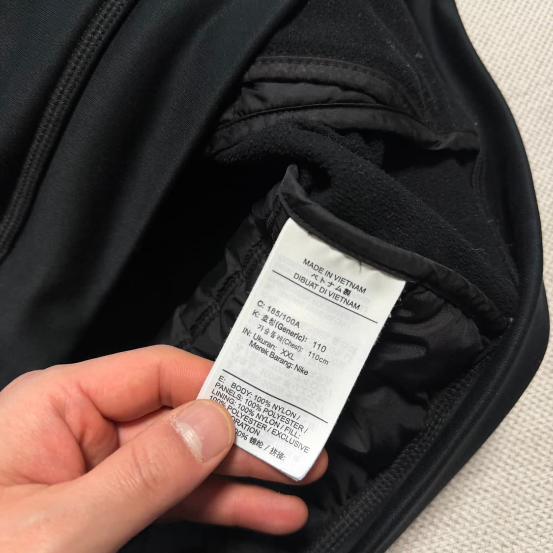 나이키 스텐다드 핏 경량패딩 자켓 상품이미지3