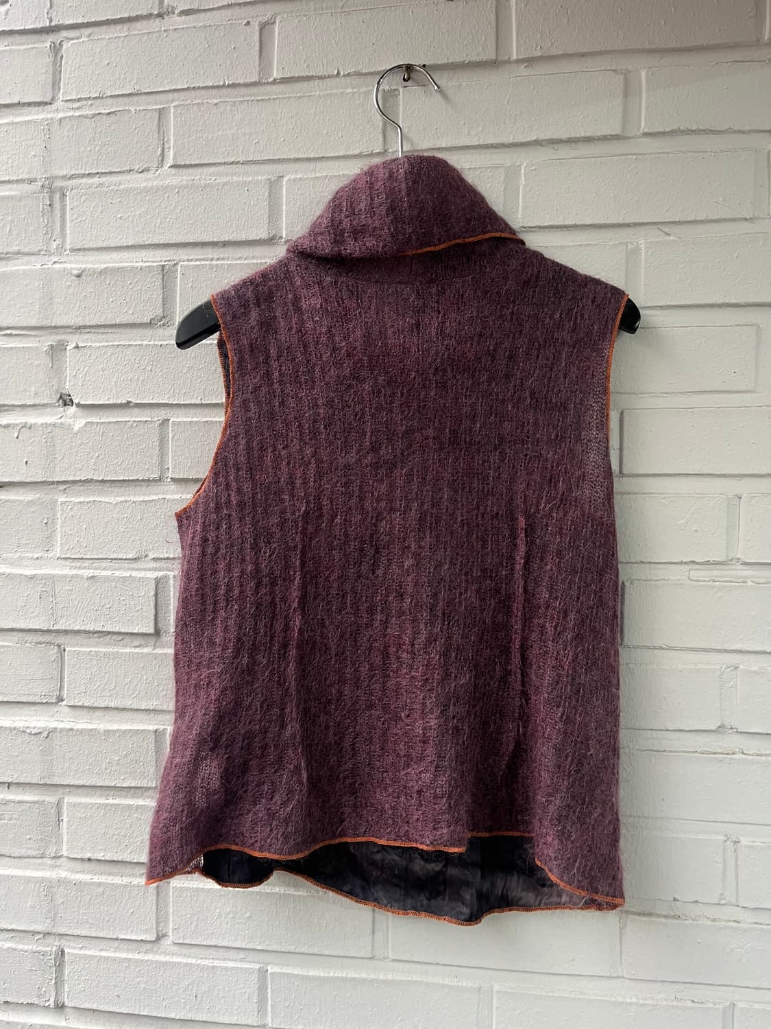 Noir Riviere mohair blend vest 상품이미지4