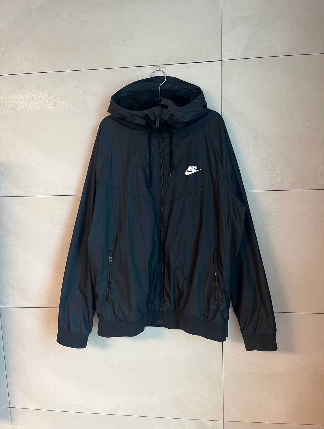 [2XL] 나이키 윈드러너 바람막이 블랙 상품이미지3