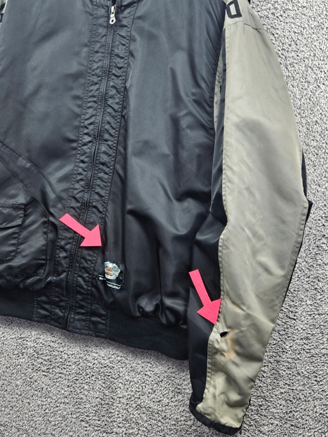 할리데이비슨 바앤실드 봄버 바이커 자켓 ( XL ) / 11577 상품이미지4