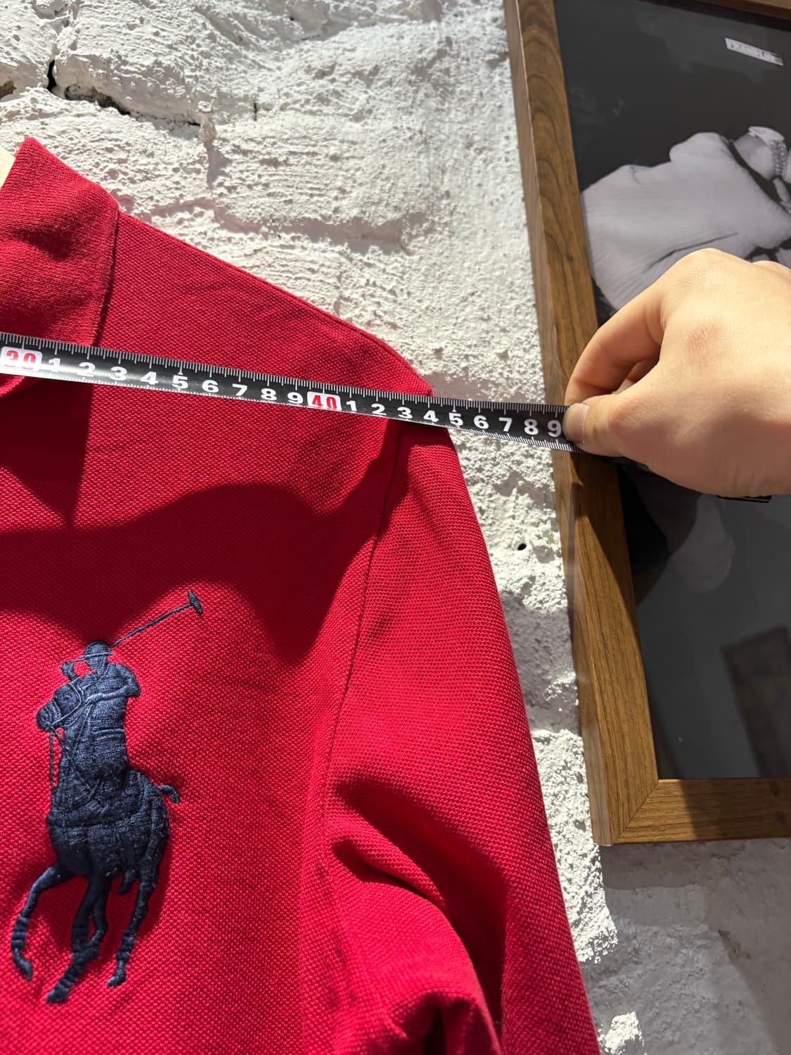 폴로 빅포니 프랑스 치프키프 커스텀 카라 슬리브 럭비티 상품이미지8