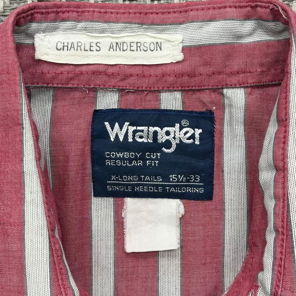 랭글러  웨스턴 셔츠  v1403 상품이미지5