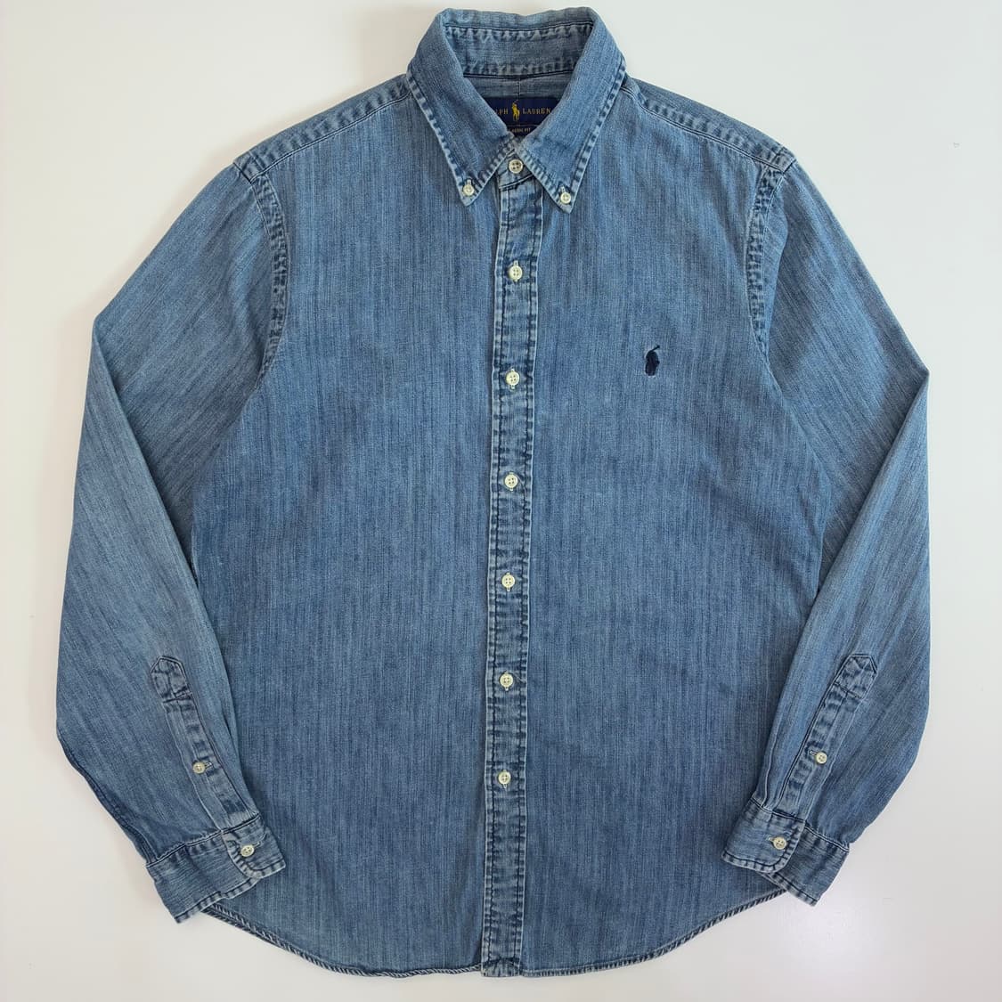 Polo 폴로 랄프로렌 진청 샴브레이 데님 셔츠 상품이미지1