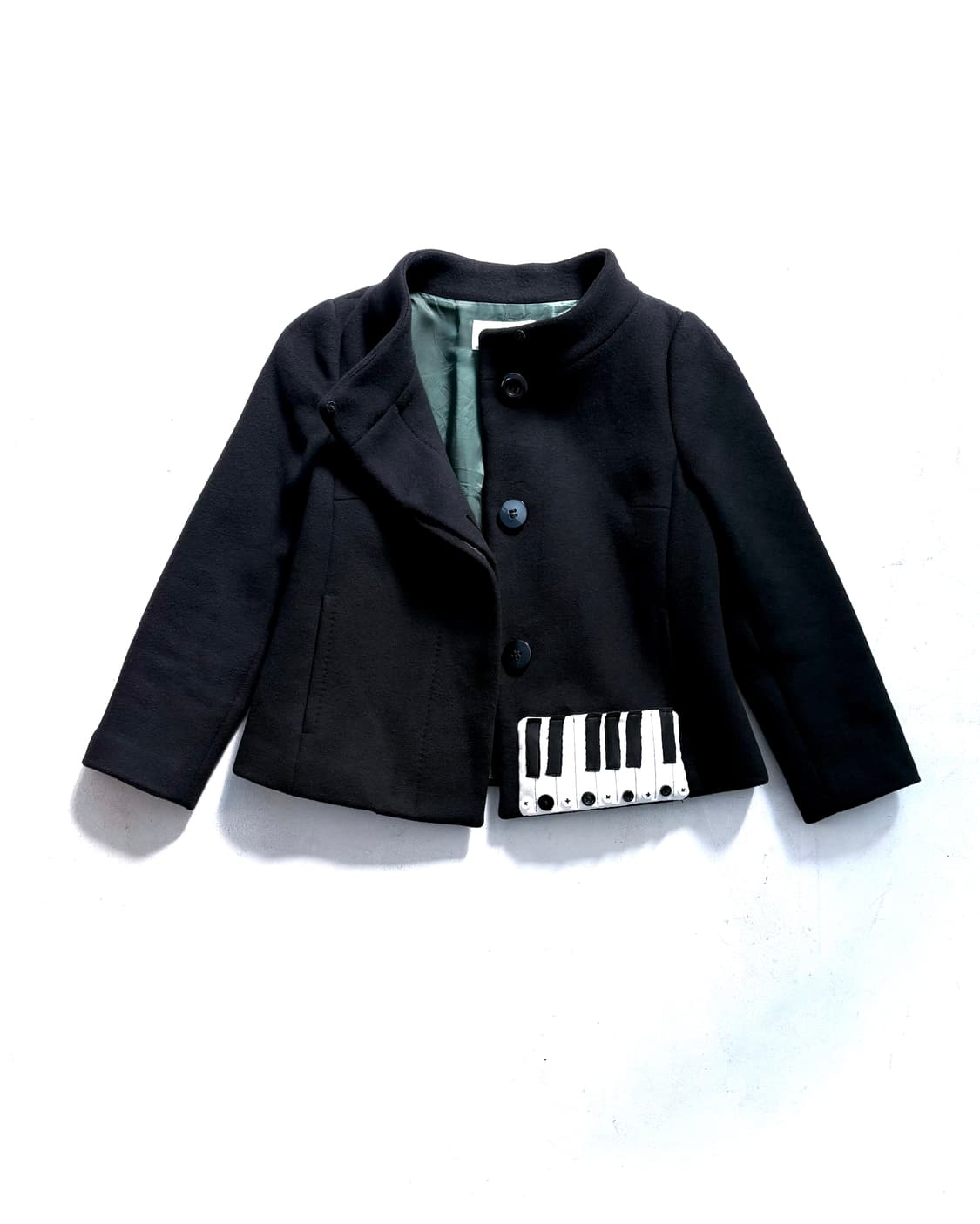 Custom)2D 🎹 simple short wing coat 상품이미지8