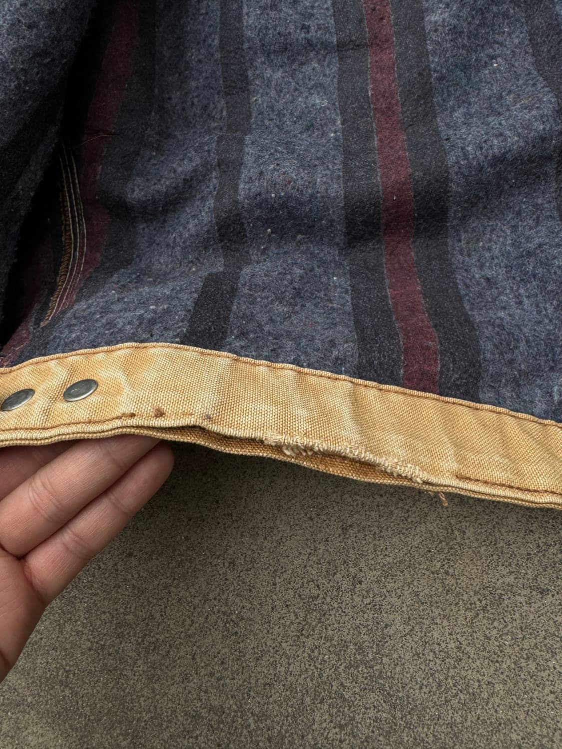 (M) 80s Carhartt detroit J01/6BLJ BRN 상품이미지5