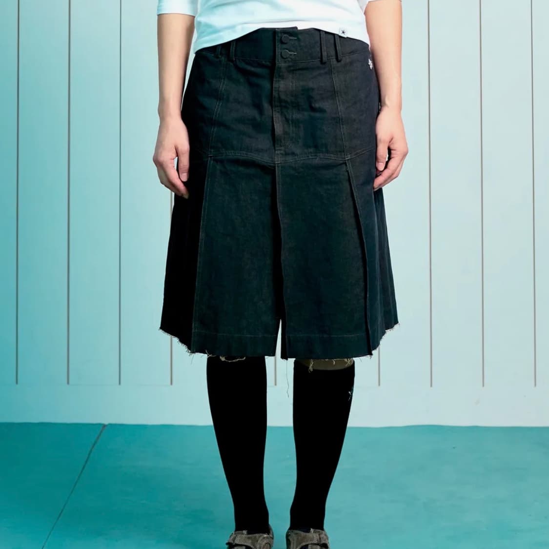 더콜디스트모먼트 빈티지 스커트 M 상품이미지1