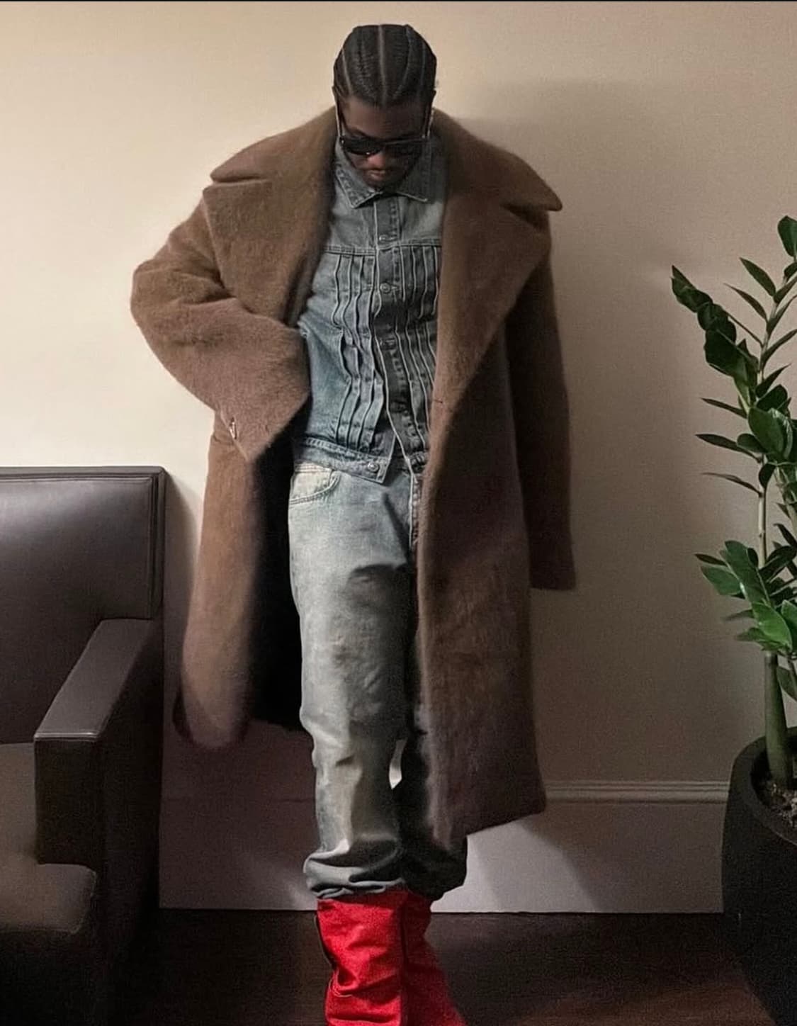 424 데님 인디고 트러커 자켓 50 상품이미지5