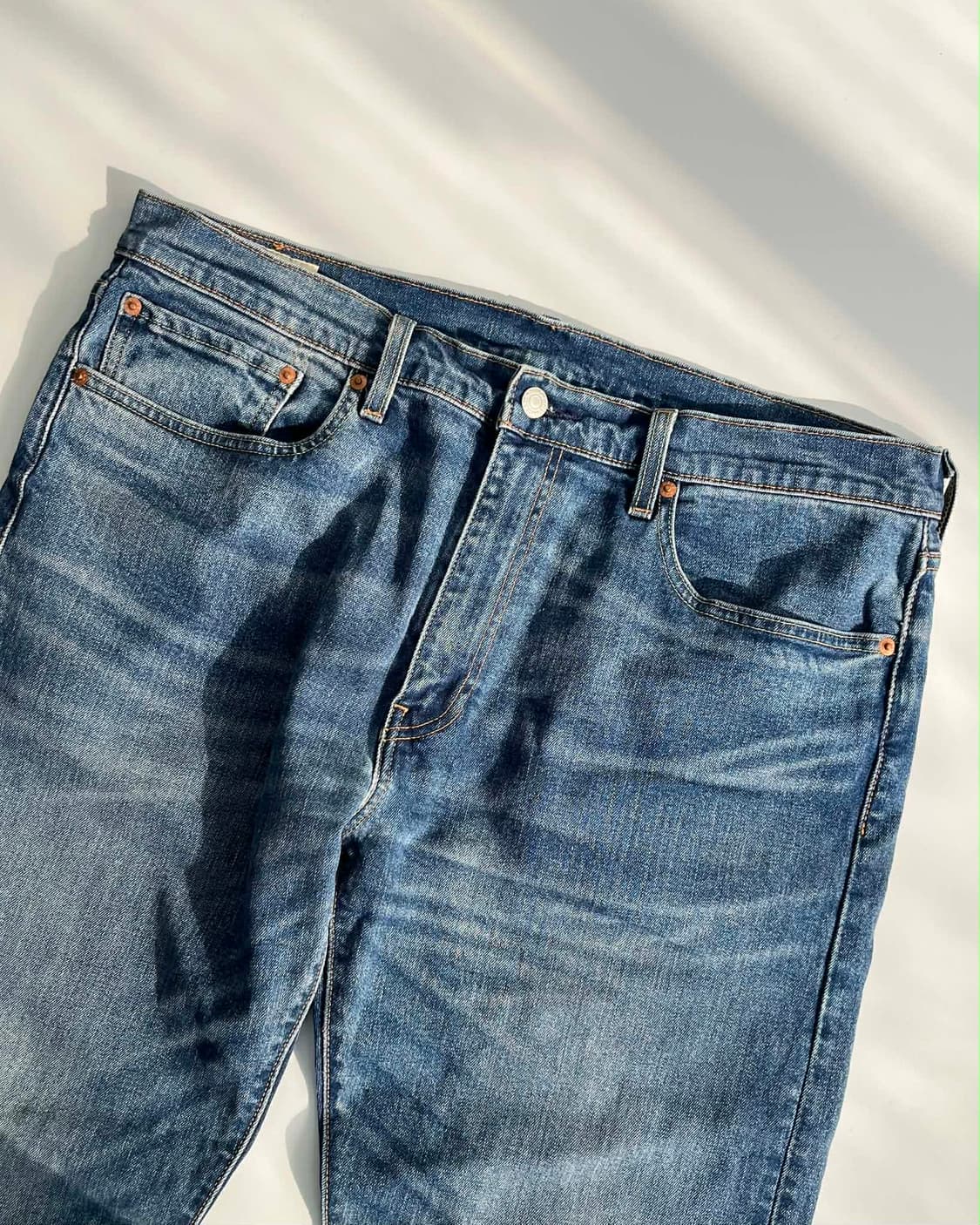 [36/32] 리바이스 프리미엄 502 레귤러 테이퍼드 데님 팬츠 상품이미지2