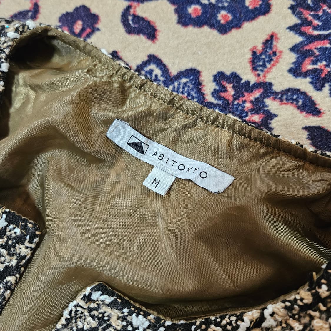 ABITOKYO in Japan 트위드 롱 원피스 M size 상품이미지8