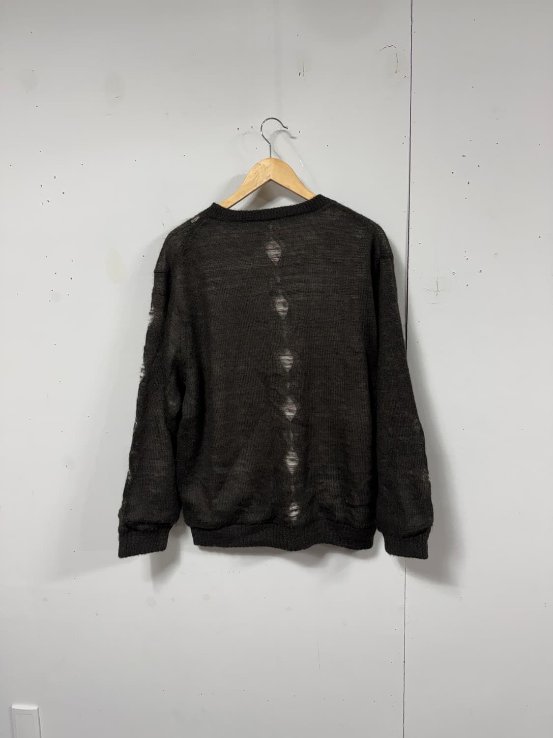 모헤어 데미지 니트 상품이미지2