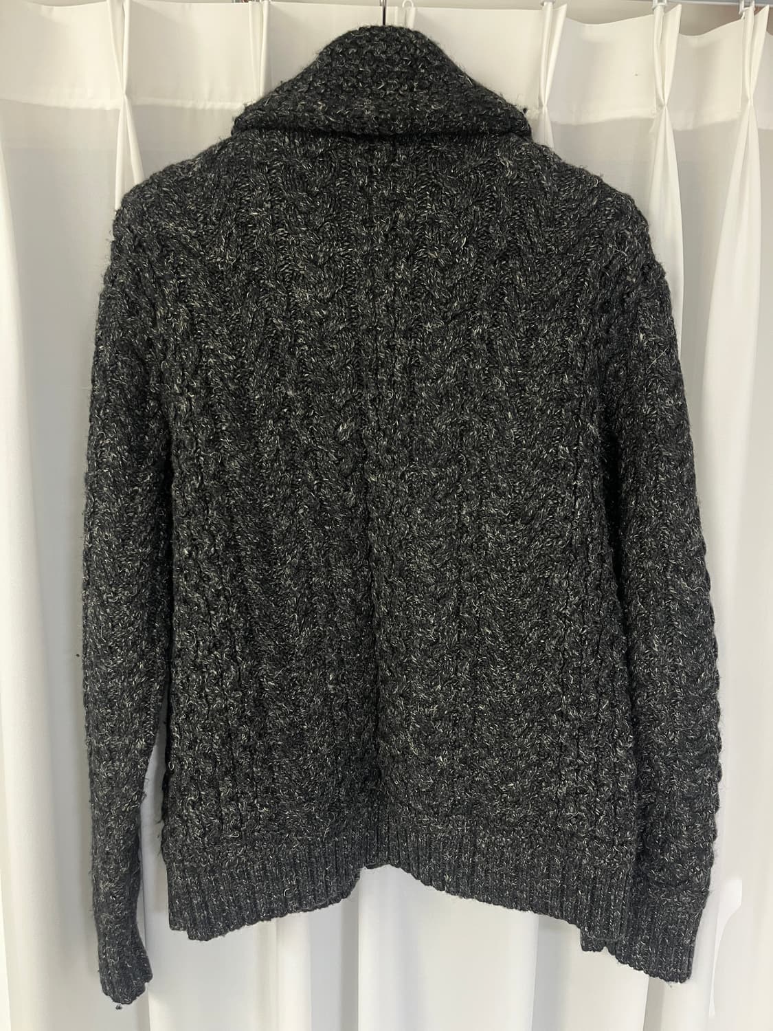 더블알엘 숄카라 헤비울 가디건 (L) 상품이미지6