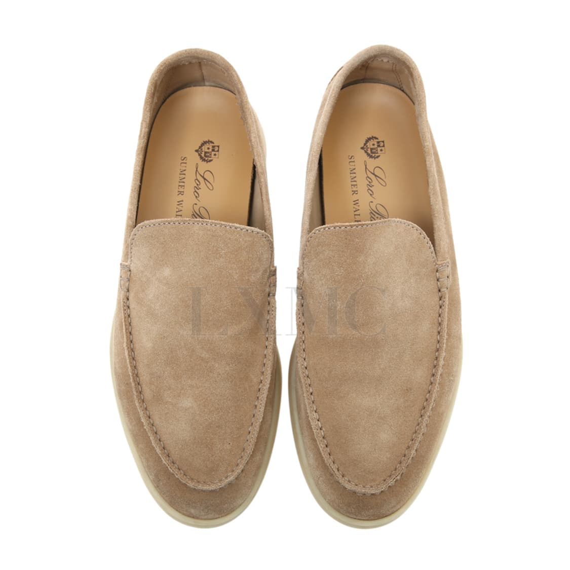 로로피아나 썸머워크 로퍼 스웨이드 라이트 우드스모크 FAE8124 상품이미지9