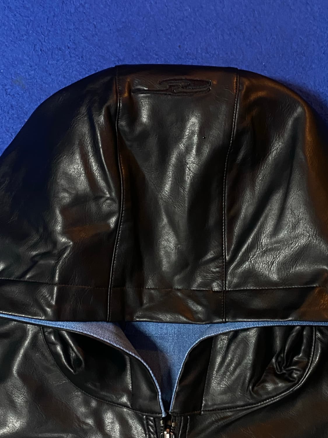 와이이이엘 Yeel 레더/데님 리버시블 점퍼 상품이미지3