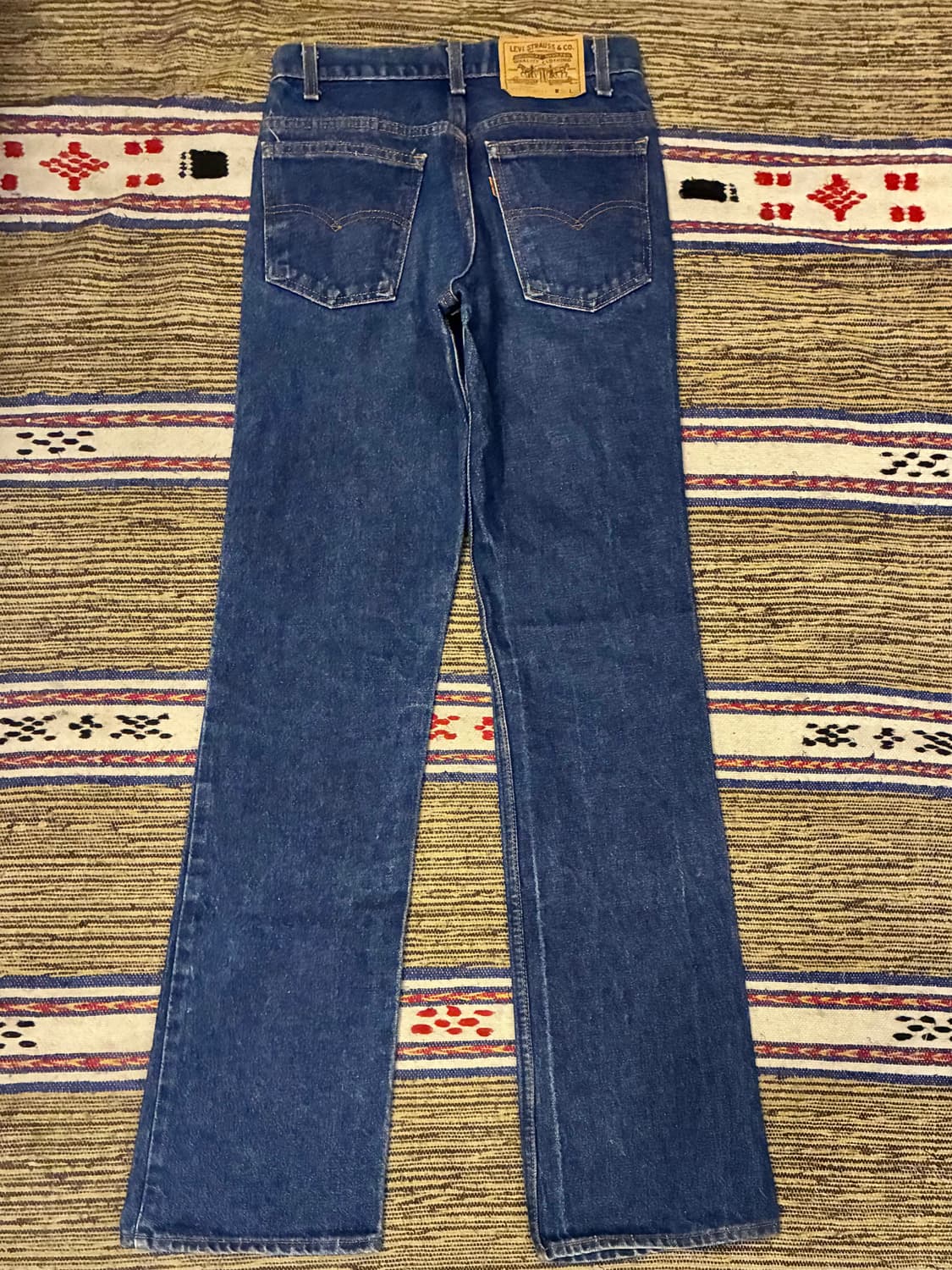 (27~28)80s USA 빈티지 리바이스 20517-0217 오렌지탭  상품이미지5